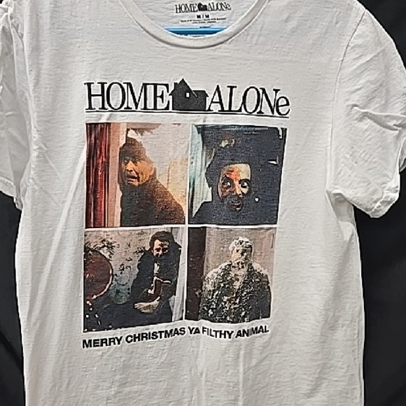Home Alone White Graphic Tee - Picture 3 of 9